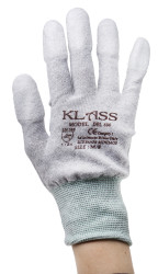 Rękawice antystatyczne rozmiar: 8, Średnie materiał: Nylon zerwanie: 3 ścieranie: 4 zastosowanie: Anti-Static