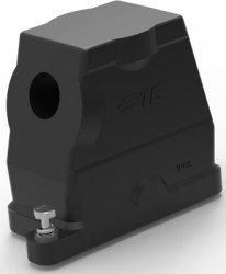 Housing, size HB10, die-cast aluminum, M25, angled, screw locking, IP68, T1910100125-009