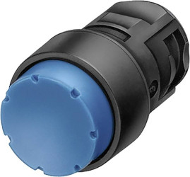 Siemens 3SB20010LE01 Siemens Dig.Industr. Przycisk podświetlany pierścień przedni z tworzywa sztucznego, wysoki przycisk