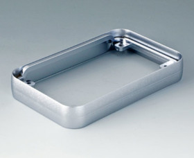 Intermediate ring, ABS, (L x W x H) 68 x 108 x 16 mm, gray, for enclosure, A9151011