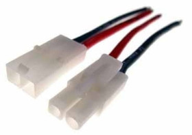 TAMIYA wtyk wysokoprądowy przewód-przewód 2-pin
