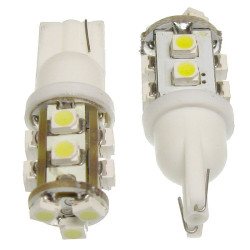 Dioda LED T10 11SMD WHITE W 12V
