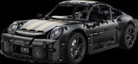 402874 CaDA RUF GT 1:10 black bricks