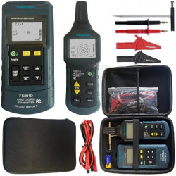 Wykrywacz przemysłowy PREMIUM do kabli i rur prowadzonych w ścianie, podłodze i ziemi FORSCHER FS801D