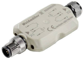 Weidmüller JPO 24VDC 2X0.2A M12S 8929960000 Łącznik magistrali