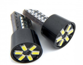W5W T10 6 SMD 3014 CANBUS 6000K