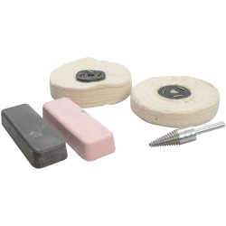 Zenith Profin PFPK5-A Polishing Kit Ferrous Metal - Grey &amp; Pink