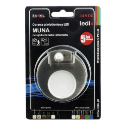 Oprawa schodowa LED Muna pt 14V DC regulowany czujnik STA biała neutralna LED10221627