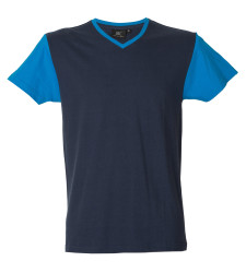 T-shirt, Niebieski, Bawełna 100%, S, Krótki