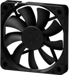 DC axial fan, 12 V, 60 x 60 x 10 mm, 27.55 m³/h, 28.5 dB, vapo, SUNON MF60101V1-1000U-G99