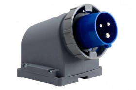 Wtyk przemysłowy stały odbiornikowy 16A 3p /FE/ IP67