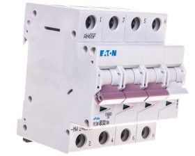 Wyłącznik nadprądowy 3P+N B 32A 10kA AC PLSM-B32/3N-MW 242520