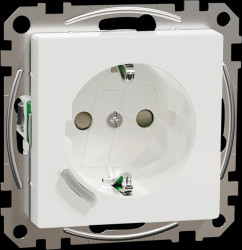 MEG2380-0325 Socket, 1-fold, active white, glossy, Zigbee