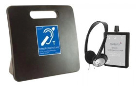 Zestaw: przenośna pętla indukcyjna z odbiornikiem IL-SET-IR