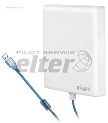 Antena WiFi USB 2,4GHz aktywna M-Life