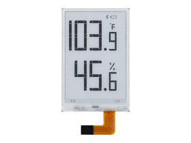 Waveshare 1.9inch Segment E-Paper Raw Display, 91 Segments, I2C Bus, Ideal for Temperature and humidity meter, Humidifier, Digit