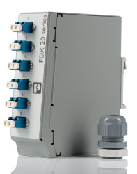 Panel krosowniczy, obudowa, 6-portowy LC 2 Jednomodowy Duplex Phoenix Contact