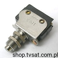 1PB5 Pushbutton Switch SPST, NC 10A at 115V ON-BOARD HONEYWELL 10