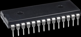 ATMEGA328P-PU ATMega AVR incl. IC socket, 32 KB, 20 MHz, PDIP-28
