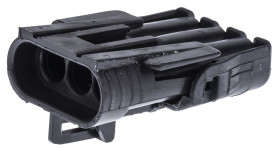 Złącze samochodowe 3-pinowe Delphi -rzędowe Męski 20A Weather-Pack Montaż na kablu Połączenie zagniatane Złącze