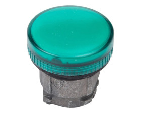 Główka lampki sygnalizacyjnej 22mm zielona ZB4BV03