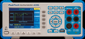 P 4095 Bench multimeter, digital, 60000 counts, USB, LAN