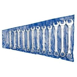 Klucze płasko-oczkowe 6-22mm - 12szt