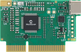 Zestaw rozwojowy interfejsu Microchip dsPIC33AK128MC106 TQFP 64-pinowy Montaż wtykowy dsPIC33 128 Kb 32bit 200MHz Flash