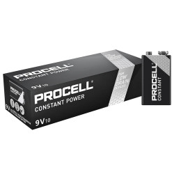 bateria alkaliczna Duracell Procell Constant 6LR61 9V - 10 sztuk