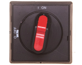 Pokrętło pośrednie czarne IP65 z blokadą do OT16-125F OHBS2AJ 1SCA105213R1001