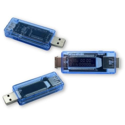 Tester na USB V20 KEWEISI - Miernik Woltomierz Amperomierz 3A wyświetlacz