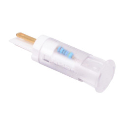 QS101YYRG12 Red / Green 10mm 12VDC Snap-In Panel Indicator APEM