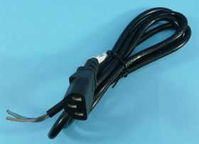 KABEL C13 1,5mb 3x0,75 CZARNY GN.ZASIL