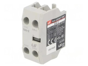 UA-2-2B Styki pomocnicze: czołowy, IP20, NC x2