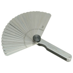 Starrett BM597 66 Feeler Gauge 26 Piece Set 0.0015-0.025in