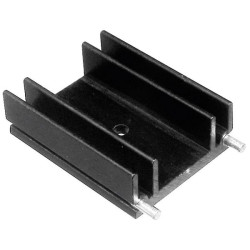 TruComponents 360009 Fin heat sink 9 K/W 25 x 29 x 12 mm TO 220