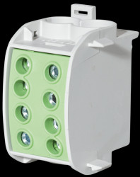 7110203 Main line branch terminal, 70 mm², green/yellow