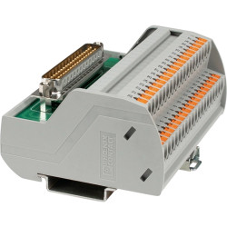 Transfer module, 37 pole, 2 A, 25 V, 2904277, VIP-2/PT/D37SUB/M