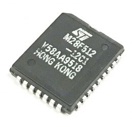 Pamięć FLASH 28F512 ST PLCC32 (SMD)