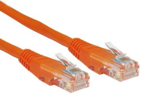 Kabel Ethernet Cat6 długość 3m Z zakończeniem RS PRO PVC l. żył: 8 średnica 5.5mm