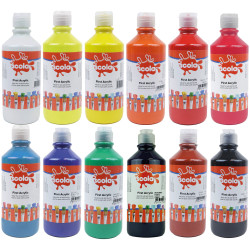 Scola DKAC500/12/A Scola First Acrylic Starter Pack 12x500ml