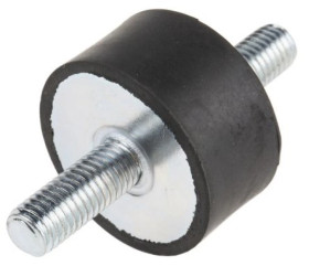 Mocowanie antywstrząsowe, M10, Ø 40mm, materiał: Guma naturalna 70Shore A, RS PRO