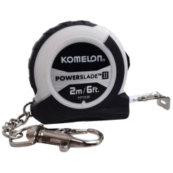 Komelon K87K PowerBlade&#x2122; II Pocket Key Ring Tape 2m/6ft (Width 13mm)