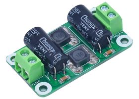 Filtr LC do wyjścia zasilacza DC 0-50V 2A