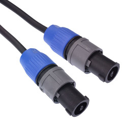 10m 2 Pole Speakon Male to Speakon Male Speaker Lead