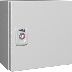 Rittal 1549000 KX Wall-Mount Enclosure 200x200x120mm Steel Grey-White