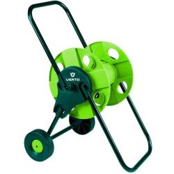 Wózek z bębnem plastikowym do węża ogrodowego do 45m węża 1/2 15G791 VERTO