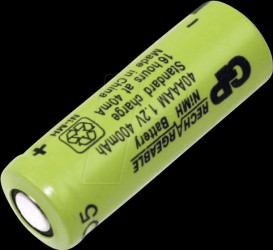 GP40AAAM NiMh industrial cell from GP, 400 mAh