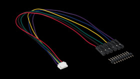 SEN5x jumper wire - SEN5x ジャンパーワイヤー (6-pin JST GHR-06V-S) セット