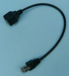 PRZEDŁUŻACZ WT.MOD->GN.MOD RJ-45 KAT5 EK